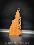 New Hampshire Christmas Ornament