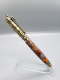 Antique Brass finish Firefighter Pen