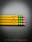 12 Pack Personalized Pencils