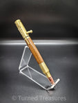 Antiqued Gold Plated Bolt action Pens