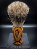 Zebrawood Shave Brush