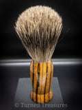 Zebrawood Shave Brush